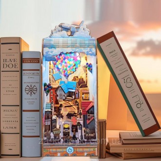 Бук Нук Мобільний Літаючий Дім Інтер'єрний конструктор Mobile Flying House DIY Book Nook Kit 68050. Верхньодніпровськ. фото 1 Бук Нук Мобільний Літаючий Дім Інтер'єрний конструктор Mobile Flying House DIY Book Nook Kit 68050. Верхньодніпровськ. фото 1