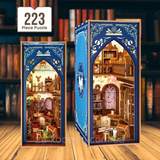 Бук Нук Ретро-книгарня Інтер'єрний конструктор Salton’s Retro Bookstore DIY Book Nook Kit 68060. Верхньодніпровськ. фото 1 Бук Нук Ретро-книгарня Інтер'єрний конструктор Salton’s Retro Bookstore DIY Book Nook Kit 68060. Верхньодніпровськ. фото 1