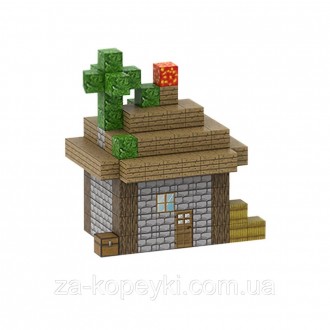 Магнитный конструктор Майнкрафт Новый домик Minecraft My World T081 178 шт. Верхнеднепровск. фото 1 Магнитный конструктор Майнкрафт Новый домик Minecraft My World T081 178 шт. Верхнеднепровск. фото 1