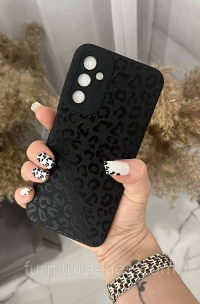 Мягкий черный чехол с леопардовым принтом на Samsung Galaxy S 23. Київ. фото 1 Мягкий черный чехол с леопардовым принтом на Samsung Galaxy S 23. Київ. фото 1