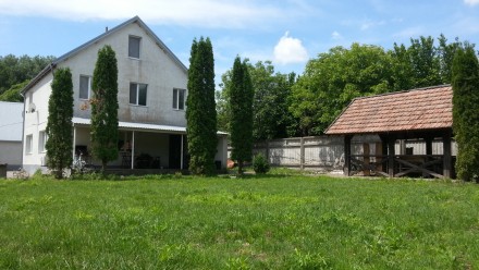 ПРОДАЖ Домоволодіння 478 м² під житло та бізнес, з ділянкою 38 соток. Крушинка. фото 1 ПРОДАЖ Домоволодіння 478 м² під житло та бізнес, з ділянкою 38 соток. Крушинка. фото 1