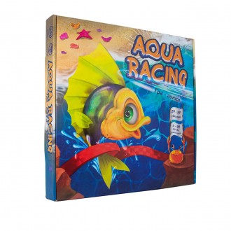 Настільна гра Strateg Aqua racing українською мовою (30416). Иванков. фото 1 Настільна гра Strateg Aqua racing українською мовою (30416). Иванков. фото 1