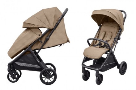Коляска детская прогулочная Carrello Nero CRL-5514 Melon Beige коричневая. Ивано-Франковск. фото 1 Коляска детская прогулочная Carrello Nero CRL-5514 Melon Beige коричневая. Ивано-Франковск. фото 1