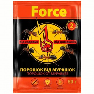 Порошок Force 50 г від тарганів, мурах. Онуфріївка. фото 1 Порошок Force 50 г від тарганів, мурах. Онуфріївка. фото 1