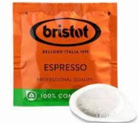 Кофе в чалдах монодозах Bristot Classico Espresso 100% Арабика 30 шт Италия еспр. Киев. фото 1 Кофе в чалдах монодозах Bristot Classico Espresso 100% Арабика 30 шт Италия еспр. Киев. фото 1