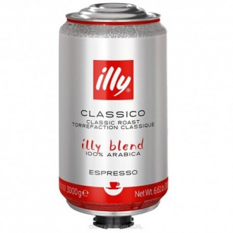 Кофе в зернах illy Classico 3кг Италия Илли зерно 3kg классико в банке оригинал . Київ. фото 1 Кофе в зернах illy Classico 3кг Италия Илли зерно 3kg классико в банке оригинал . Київ. фото 1