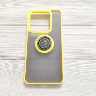 Чехол Armor Ring для Xiaomi 14T противоударный c кольцом Желтый. Дніпро. фото 1 Чехол Armor Ring для Xiaomi 14T противоударный c кольцом Желтый. Дніпро. фото 1