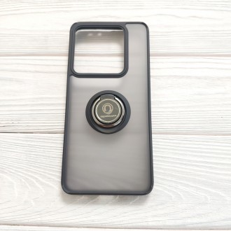 Чехол Armor Ring для Xiaomi 14T противоударный c кольцом Черный. Дніпро. фото 1 Чехол Armor Ring для Xiaomi 14T противоударный c кольцом Черный. Дніпро. фото 1