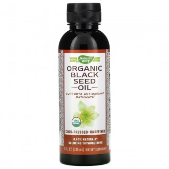 Органическое масло семян черного тмина, Black Seed Oil, Nature's Way, 236 мл. Днепр. фото 1 Органическое масло семян черного тмина, Black Seed Oil, Nature's Way, 236 мл. Днепр. фото 1