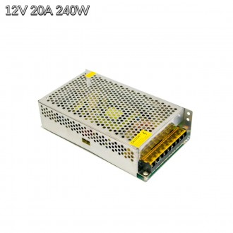 Імпульсний блок живлення Power Supply S-240-12 AC-DC 12 V 20 A 240 W універсальний. Красноград. фото 1 Імпульсний блок живлення Power Supply S-240-12 AC-DC 12 V 20 A 240 W універсальний. Красноград. фото 1