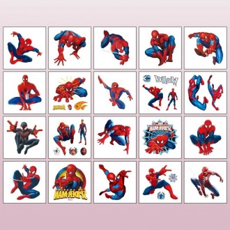 Наліпка тимчасове татуювання людина павук (спайдермен, Spider-Man), водонепроник. Кропивницький. фото 1 Наліпка тимчасове татуювання людина павук (спайдермен, Spider-Man), водонепроник. Кропивницький. фото 1