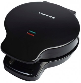 Вафельница ViLgrand VF1210С 1200 Вт черная. Киев. фото 1 Вафельница ViLgrand VF1210С 1200 Вт черная. Киев. фото 1