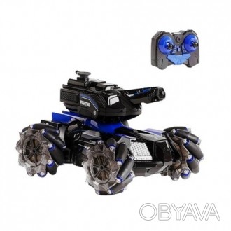 Игрушечный танк на радиоуправлении стреляет водой Vanguard LH-C 041 B (1) Синий