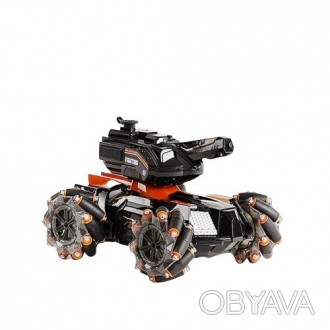 Игрушечный танк на радиоуправлении стреляет водой Vanguard LH-C 041 B (2) Красны