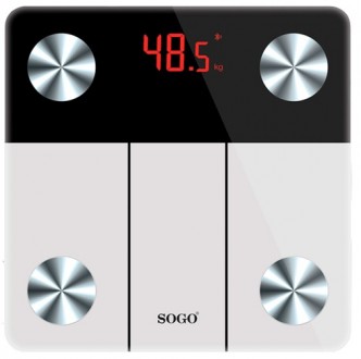 Ваги для підлоги SOGO SS-2900 180 кг білі. Київ. фото 1 Ваги для підлоги SOGO SS-2900 180 кг білі. Київ. фото 1