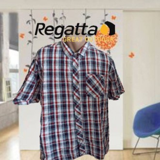 Regatta Рубашка мужская короткий рукав сжатка 2XL. Чернигов. фото 1 Regatta Рубашка мужская короткий рукав сжатка 2XL. Чернигов. фото 1