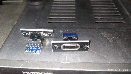 Разъём type-c  для монтажа 4 pin. Кам'янське. фото 1