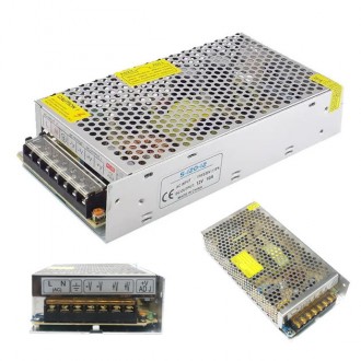 Імпульсний блок живлення Power Supply S-120-12 AC-DC 12 V 10 A 120 W універсальний 4308. Красноград. фото 1 Імпульсний блок живлення Power Supply S-120-12 AC-DC 12 V 10 A 120 W універсальний 4308. Красноград. фото 1