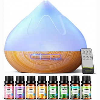 Аромодифузор — нічник із набором ефірних олій Aroma Diffuser IN2-500D дифузор ароматичний зволожувач (ST). Одеса. фото 1 Аромодифузор — нічник із набором ефірних олій Aroma Diffuser IN2-500D дифузор ароматичний зволожувач (ST). Одеса. фото 1