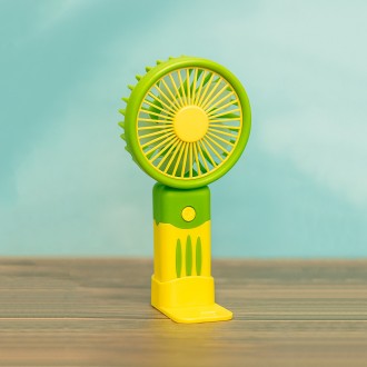 Вентилятор аккумуляторный Handheld Fan JX-991 Зелёный-жёлтый, портативный вентил. Одесса. фото 1 Вентилятор аккумуляторный Handheld Fan JX-991 Зелёный-жёлтый, портативный вентил. Одесса. фото 1