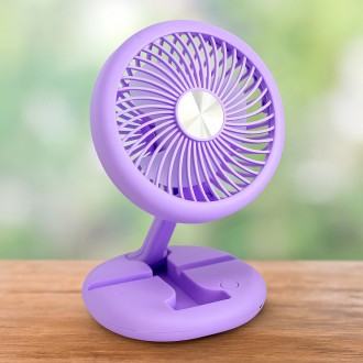 Настольный вентилятор на аккумуляторе складной, Mini Fan W1646 Фиолетовый, мален. Одесса. фото 1 Настольный вентилятор на аккумуляторе складной, Mini Fan W1646 Фиолетовый, мален. Одесса. фото 1