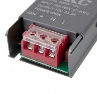 Імпульсний блок живлення 400 W 12 V 33.3 A (35 A) METAL Long універсальний імпульсний адаптер 9521. Красноград. фото 1 Імпульсний блок живлення 400 W 12 V 33.3 A (35 A) METAL Long універсальний імпульсний адаптер 9521. Красноград. фото 1