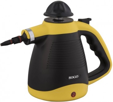 Пароочиститель SOGO SS-16935 1050 Вт чорний. Київ. фото 1