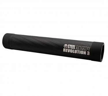 Інтегрований саундмодератор STEEL REVOLUTION 3 для .22LR (1/2х28, 1/2х20). Кременчук. фото 1 Інтегрований саундмодератор STEEL REVOLUTION 3 для .22LR (1/2х28, 1/2х20). Кременчук. фото 1