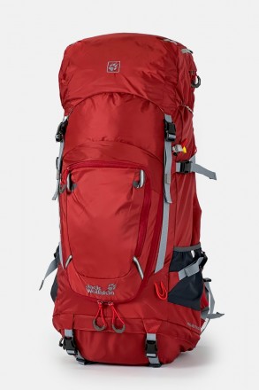 Туристический рюкзак Jack Wolfskin Highland Trail 60L-8 бордовый. Київ. фото 1 Туристический рюкзак Jack Wolfskin Highland Trail 60L-8 бордовый. Київ. фото 1