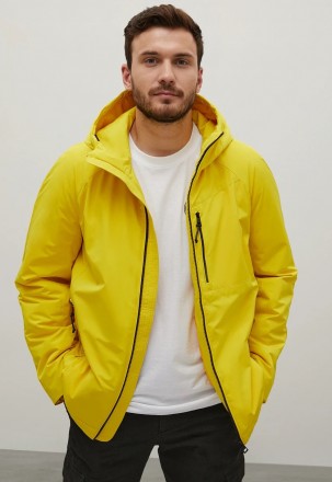 Демисезонная мужская куртка Finn Flare FAC22009-424 желтая XL. Киев. фото 1 Демисезонная мужская куртка Finn Flare FAC22009-424 желтая XL. Киев. фото 1