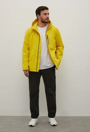 Демисезонная мужская куртка Finn Flare FAC22009-424 желтая 2XL. Киев. фото 1 Демисезонная мужская куртка Finn Flare FAC22009-424 желтая 2XL. Киев. фото 1