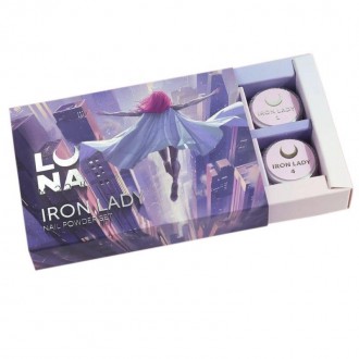 Набор втирок для ногтей LUNA Iron Lady 6 штук. Никополь. фото 1 Набор втирок для ногтей LUNA Iron Lady 6 штук. Никополь. фото 1