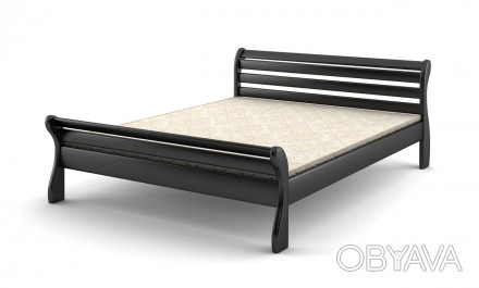 Двуспальная кровать Mebigrand Верона Венге 160х200 см (DMBG-1947)