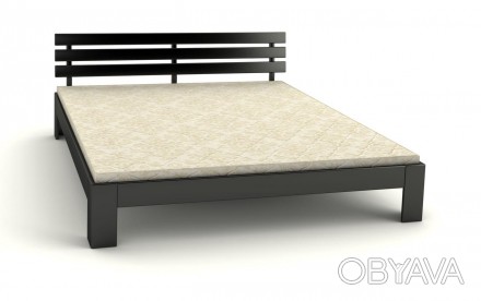 Двуспальная кровать Mebigrand Новара Венге 160х200 см (DMBG-2143)