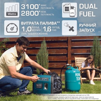 Інверторний газобензиновий генератор KS 3100iG S. Полтава. фото 1 Інверторний газобензиновий генератор KS 3100iG S. Полтава. фото 1