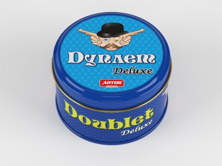 Настольная игра для детей и взрослых в металличекой коробке "Дуплет Deluxe" Doub. Киев. фото 1 Настольная игра для детей и взрослых в металличекой коробке "Дуплет Deluxe" Doub. Киев. фото 1