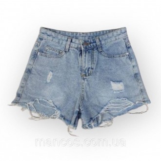Женские джинсовые шорты Jeans короткие голубые Размер S (44). Кривой Рог. фото 1 Женские джинсовые шорты Jeans короткие голубые Размер S (44). Кривой Рог. фото 1