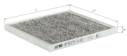Фільтр салону вугільний Alpha Filter Hyundai Accent 1.4-1. AF5073A. Харків. фото 1 Фільтр салону вугільний Alpha Filter Hyundai Accent 1.4-1. AF5073A. Харків. фото 1