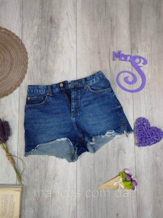 Джинсовые шорты женские синие Denim Co, размер M, короткие. Кривой Рог. фото 1 Джинсовые шорты женские синие Denim Co, размер M, короткие. Кривой Рог. фото 1