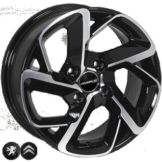 Диски литые R15 PCD4x108 ZW BK5714 BP ET25 DIA65.1 6.5j Киев. Киев. фото 1 Диски литые R15 PCD4x108 ZW BK5714 BP ET25 DIA65.1 6.5j Киев. Киев. фото 1