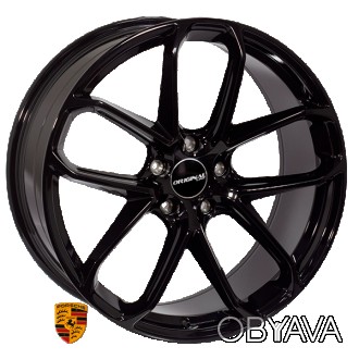 Диски литые R22 PCD5x130 ZF C395 BLACK ET58 DIA71.6 11.5j Киев