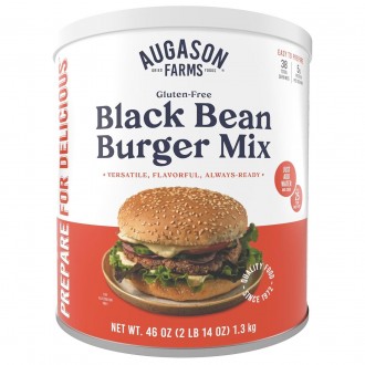 Фарш из черной фасоли для котлет бургеров Augason farms, 38 порций, 25 лет срок . Дніпро. фото 1 Фарш из черной фасоли для котлет бургеров Augason farms, 38 порций, 25 лет срок . Дніпро. фото 1