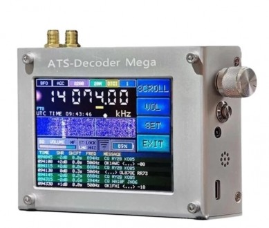 Радиоприемник ATS-Decoder Mega ATS25, чип SI4735D60, SDR Radio AM FM SYNC SSB CW. Днепр. фото 1 Радиоприемник ATS-Decoder Mega ATS25, чип SI4735D60, SDR Radio AM FM SYNC SSB CW. Днепр. фото 1