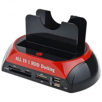 Док станция для HDD - внешний карман для жестких дисков 2,5 - 3,5 дюйма с картри. Дніпро. фото 1 Док станция для HDD - внешний карман для жестких дисков 2,5 - 3,5 дюйма с картри. Дніпро. фото 1