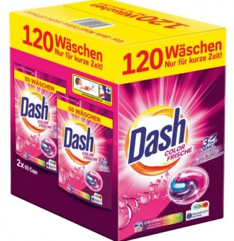 Капсулы для стирки Dash Color Frische 120 ш, 2,988 kg. Одесса. фото 1 Капсулы для стирки Dash Color Frische 120 ш, 2,988 kg. Одесса. фото 1