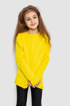 Лонгслів однотонний унісекс, колір жовтий, 102R1532. Хмельницкий. фото 1 Лонгслів однотонний унісекс, колір жовтий, 102R1532. Хмельницкий. фото 1