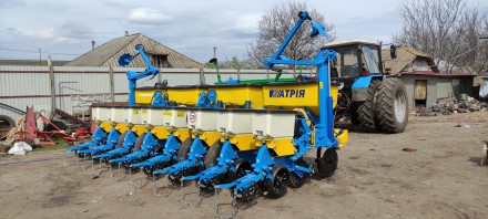 Сівалка пунктирна універсальна АТРІЯ-8 NO-TILL з туковою системою. Кропивницкий. фото 1 Сівалка пунктирна універсальна АТРІЯ-8 NO-TILL з туковою системою. Кропивницкий. фото 1