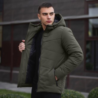 Зимняя куртка мужская теплая с капюшоном короткая Frost Pobedov Winter Jacket Dz. Одесса. фото 1 Зимняя куртка мужская теплая с капюшоном короткая Frost Pobedov Winter Jacket Dz. Одесса. фото 1