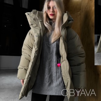 Женский пуховик дутый короткий зимний, теплая куртка пуховик женская осень/зима 