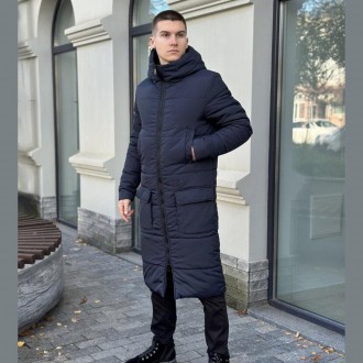 Парка зимняя мужская куртка -25 удлиненная теплая Pobedov Tank с капюшоном темно. Одесса. фото 1 Парка зимняя мужская куртка -25 удлиненная теплая Pobedov Tank с капюшоном темно. Одесса. фото 1